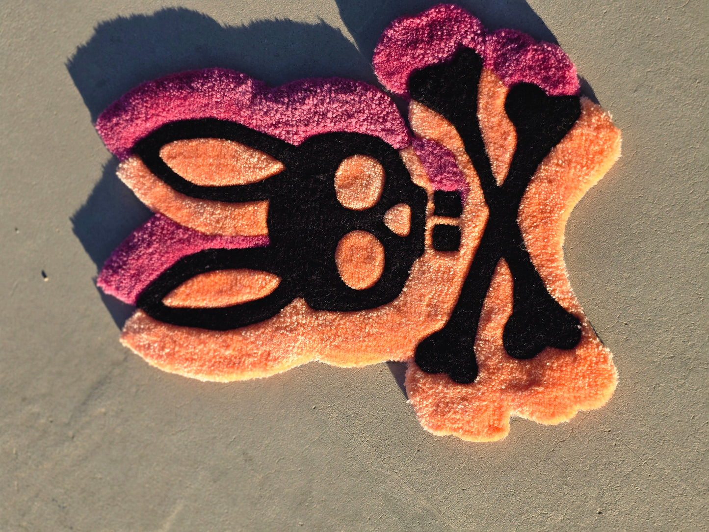 Hand-made Psycho Bunny Rug