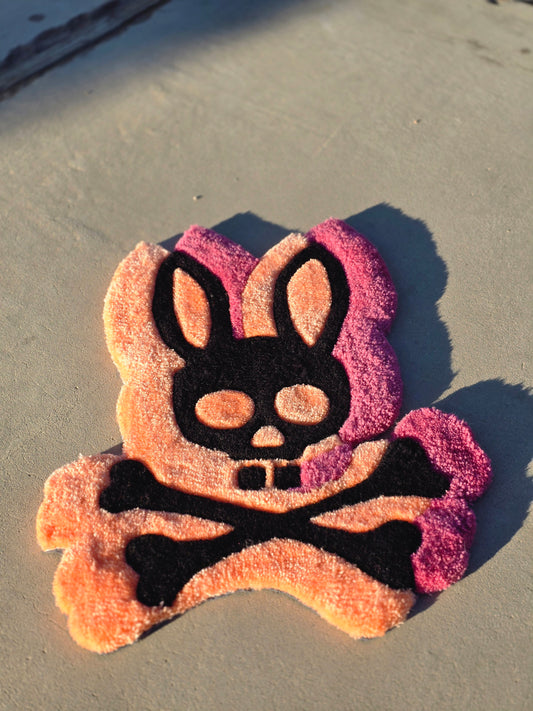 Hand-made Psycho Bunny Rug